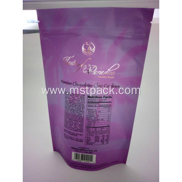 Food Packaging With Zipper Stand-up Pouch